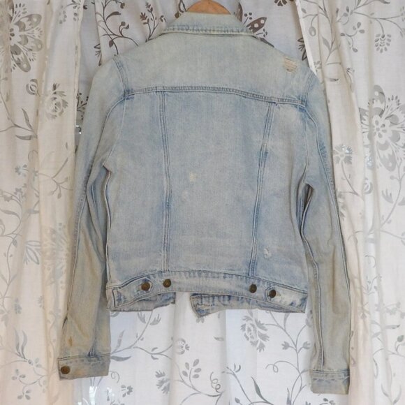Distressed Denim Jacket - Picture 2 of 7